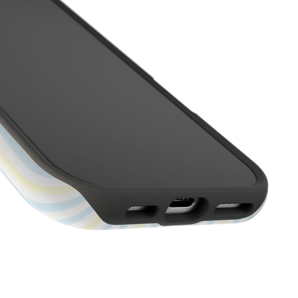 MagSafe Light Yellow And Blue Iphone Case