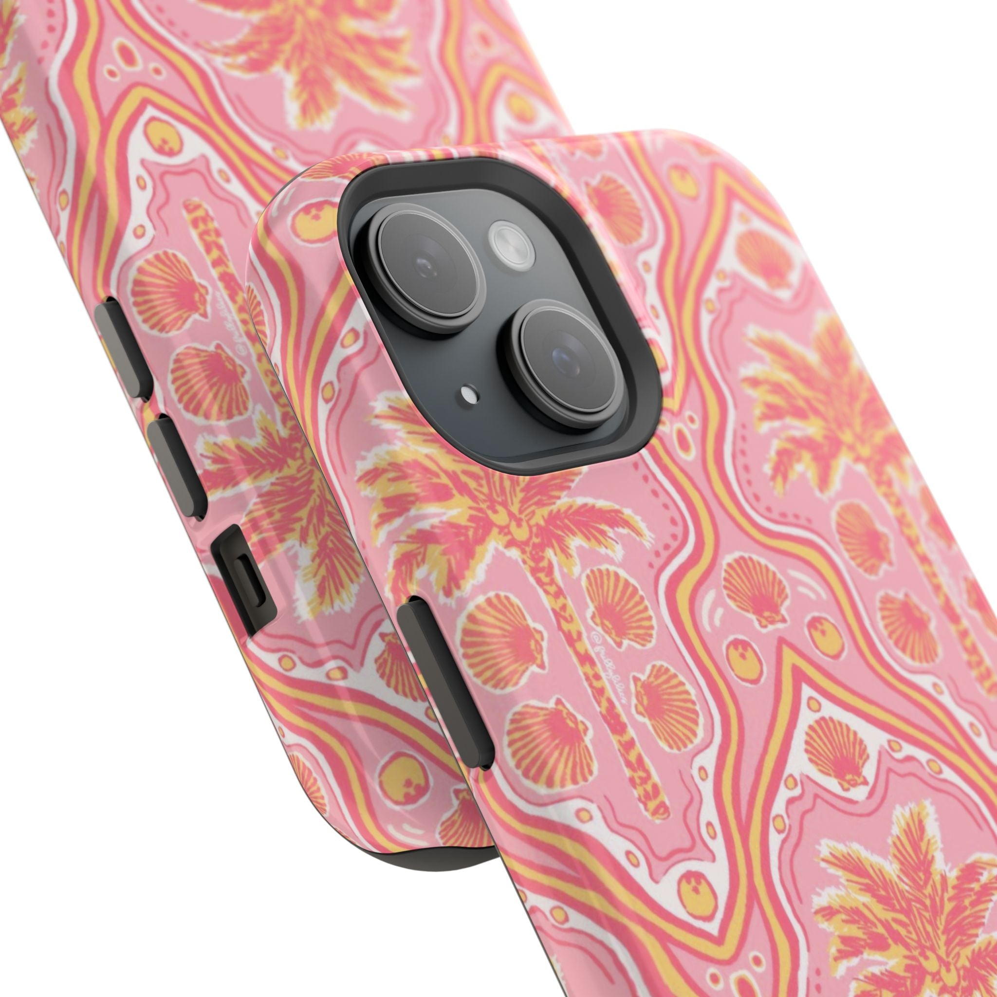 MagSafe pink pink summer palm tree case