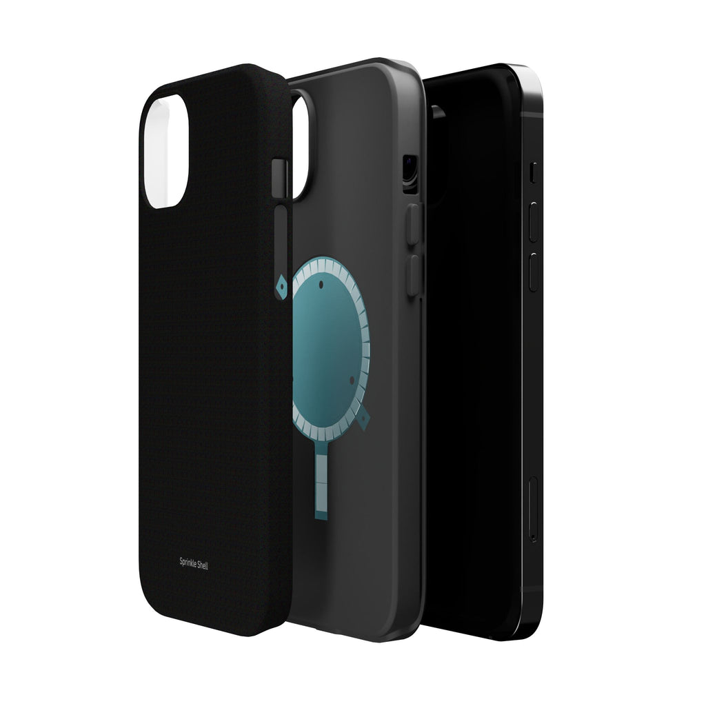 MagSafe Plain Black Iphone Case