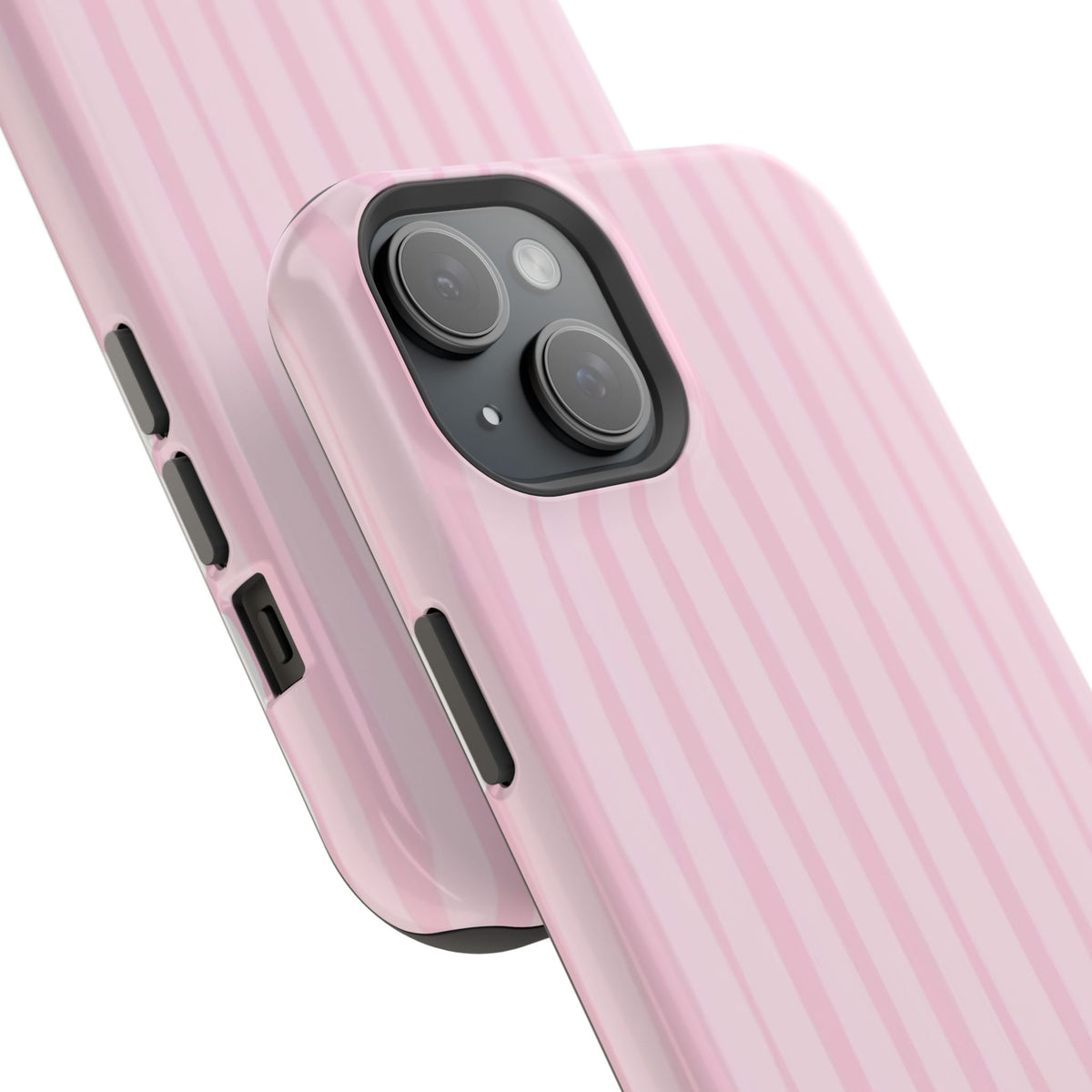 MagSafe pink uneven lines case