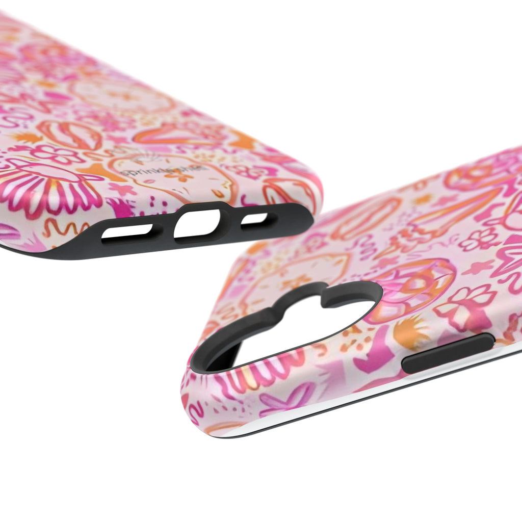 MagSafe Pink Clutter Iphone Case