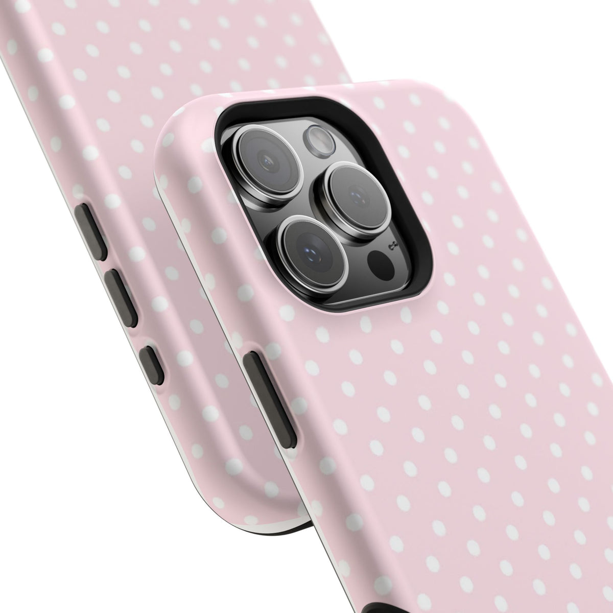 MagSafe light pink polka dots case