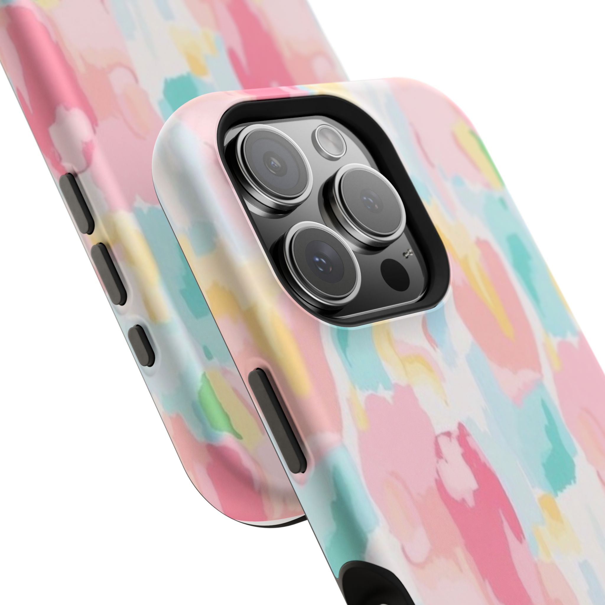 MagSafe cute colorful paint case