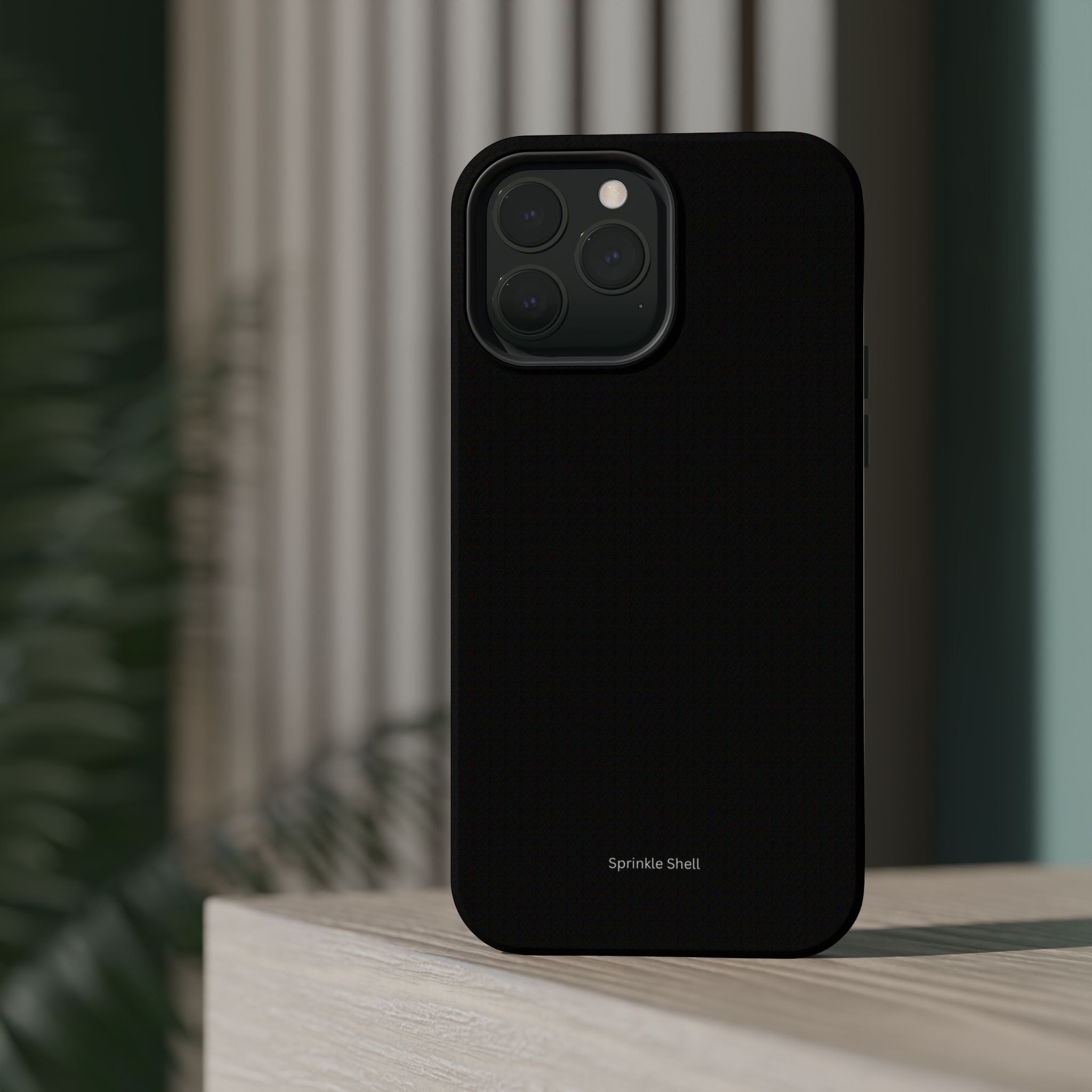 MagSafe Plain Black Iphone Case