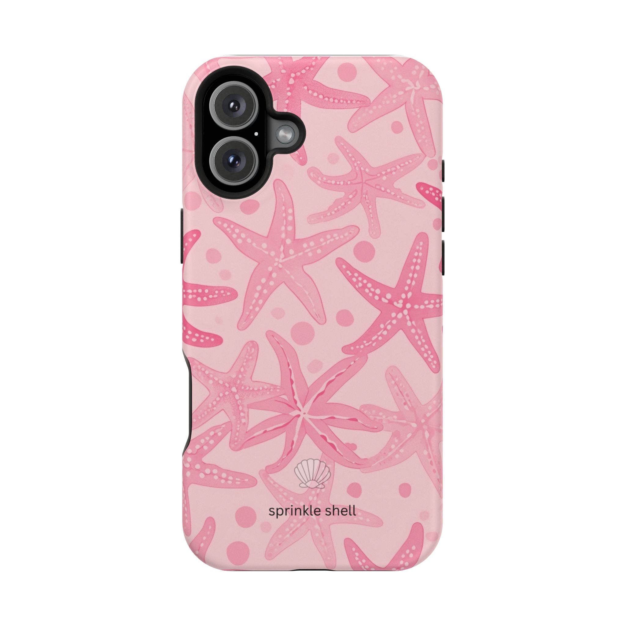 MagSafe Pink Starfish Iphone Case