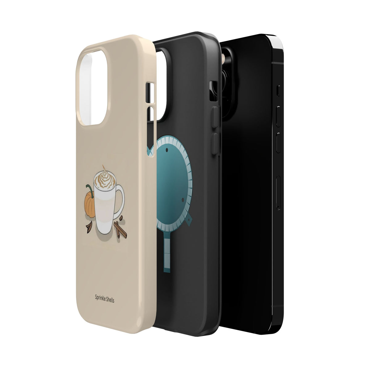 MagSafe Pumpkin Coffee iPhone case