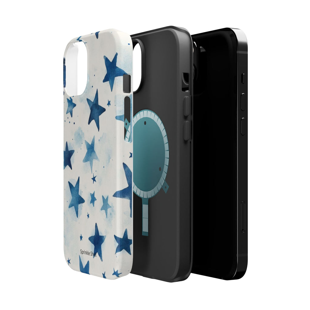 MagSafe Blue Stars iPhone Case