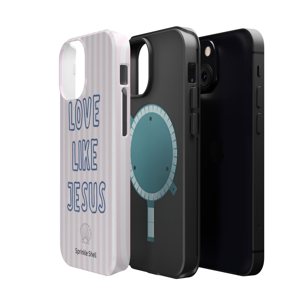 MagSafe Love Like Jesus iphone case
