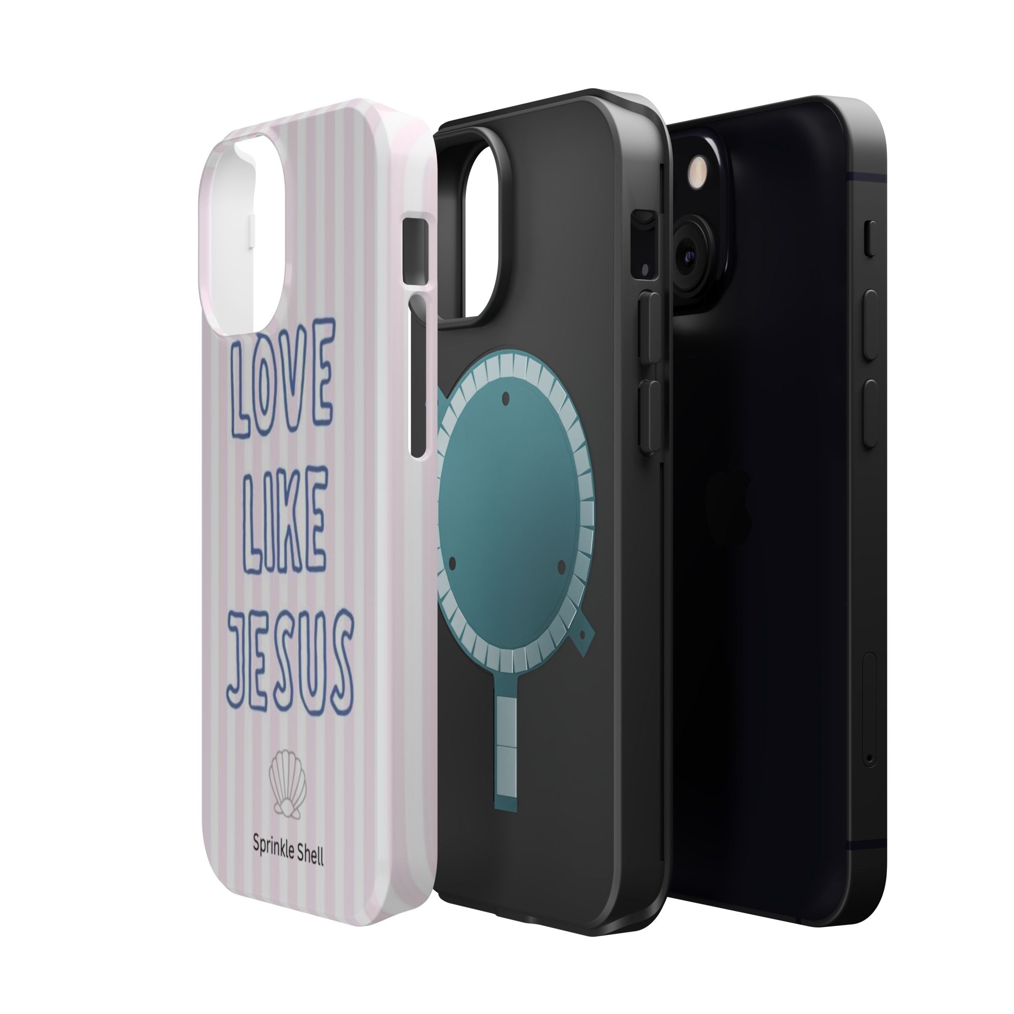 MagSafe Love Like Jesus iphone case
