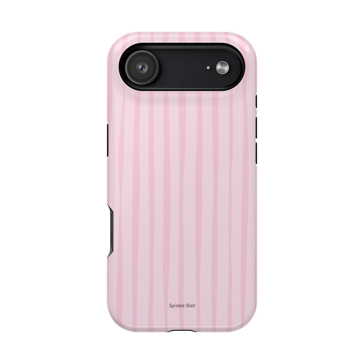 MagSafe pink uneven lines case