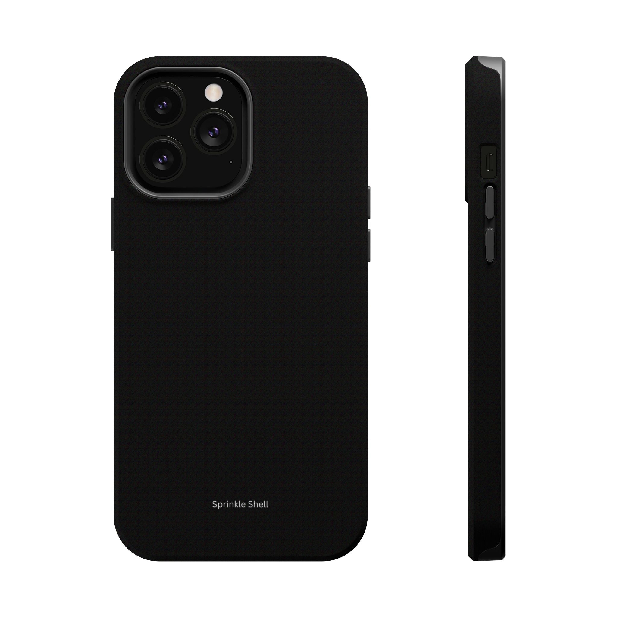 MagSafe Plain Black Iphone Case