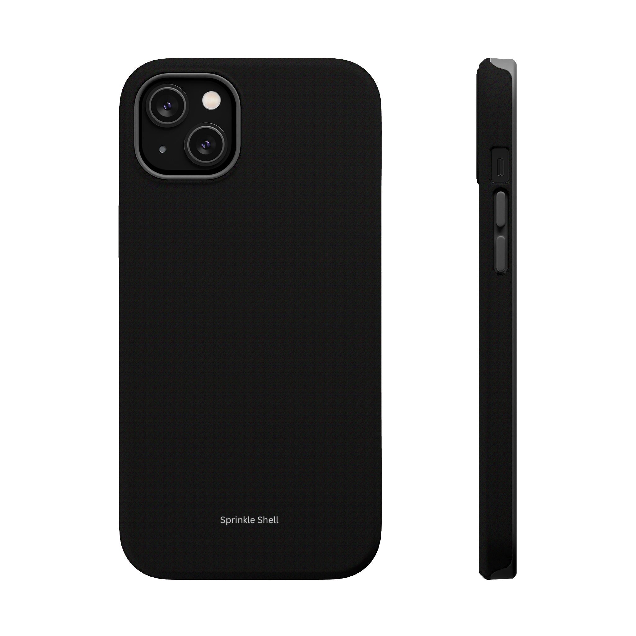 MagSafe Plain Black Iphone Case