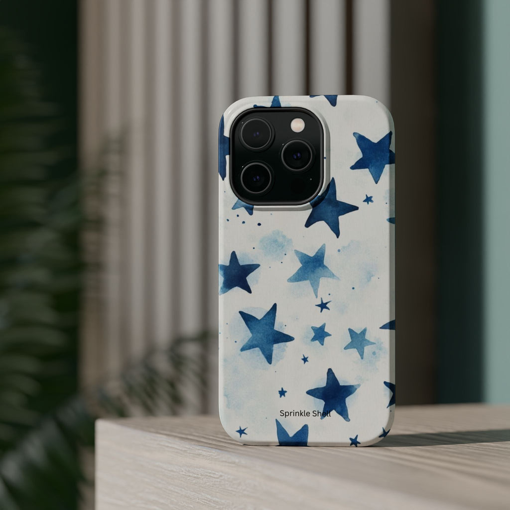 MagSafe Blue Stars iPhone Case