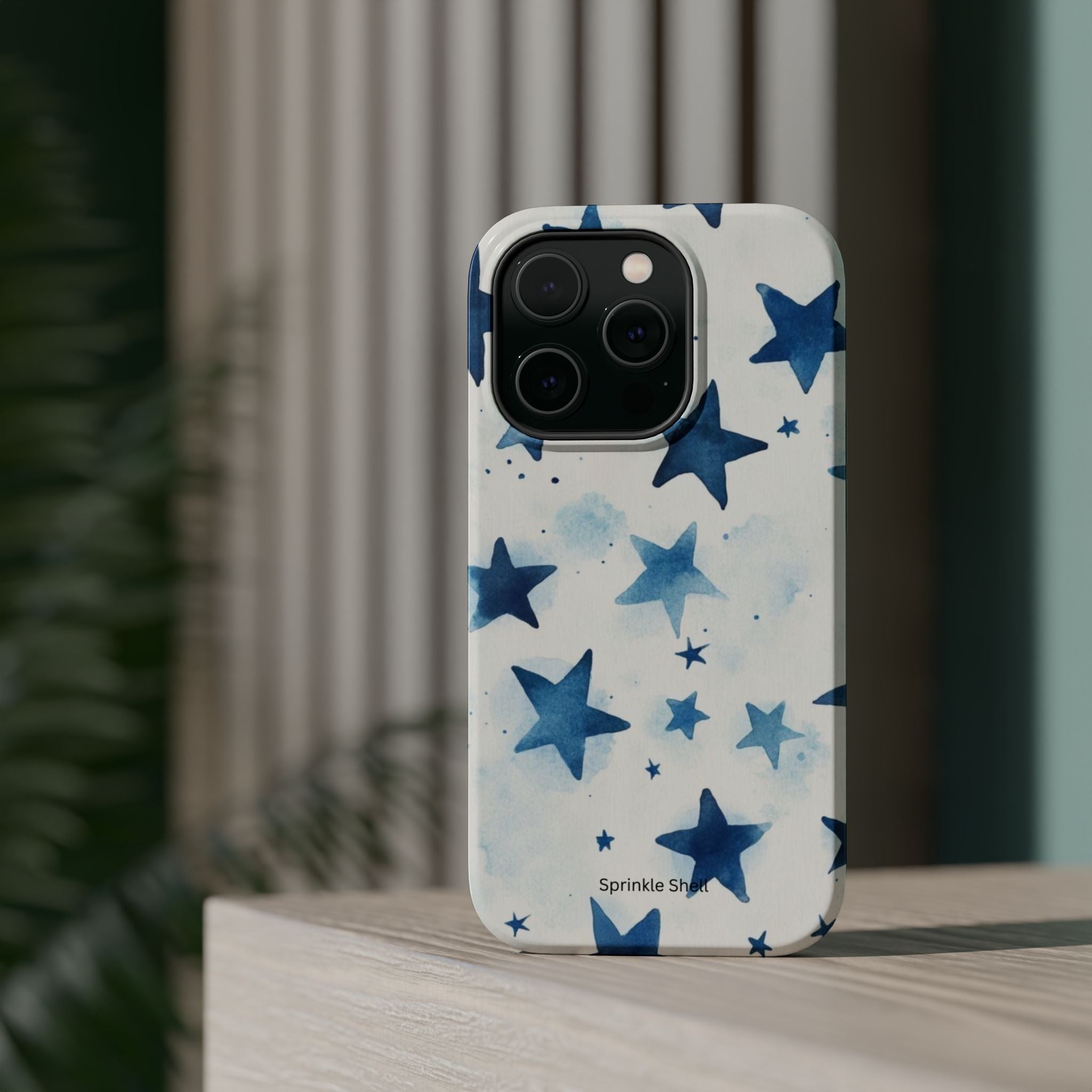 MagSafe Blue Stars iPhone Case