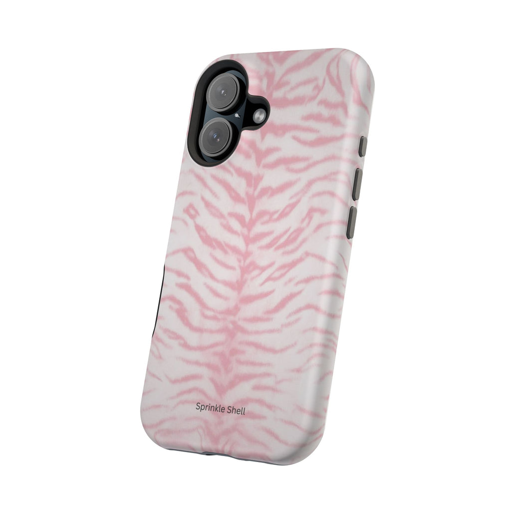 MagSafe Pink Zebra Print Iphone Case