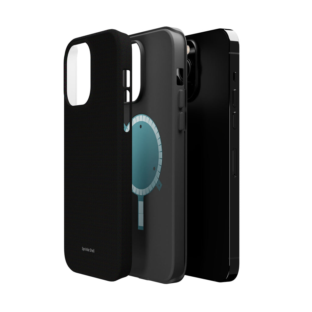 MagSafe Plain Black Iphone Case