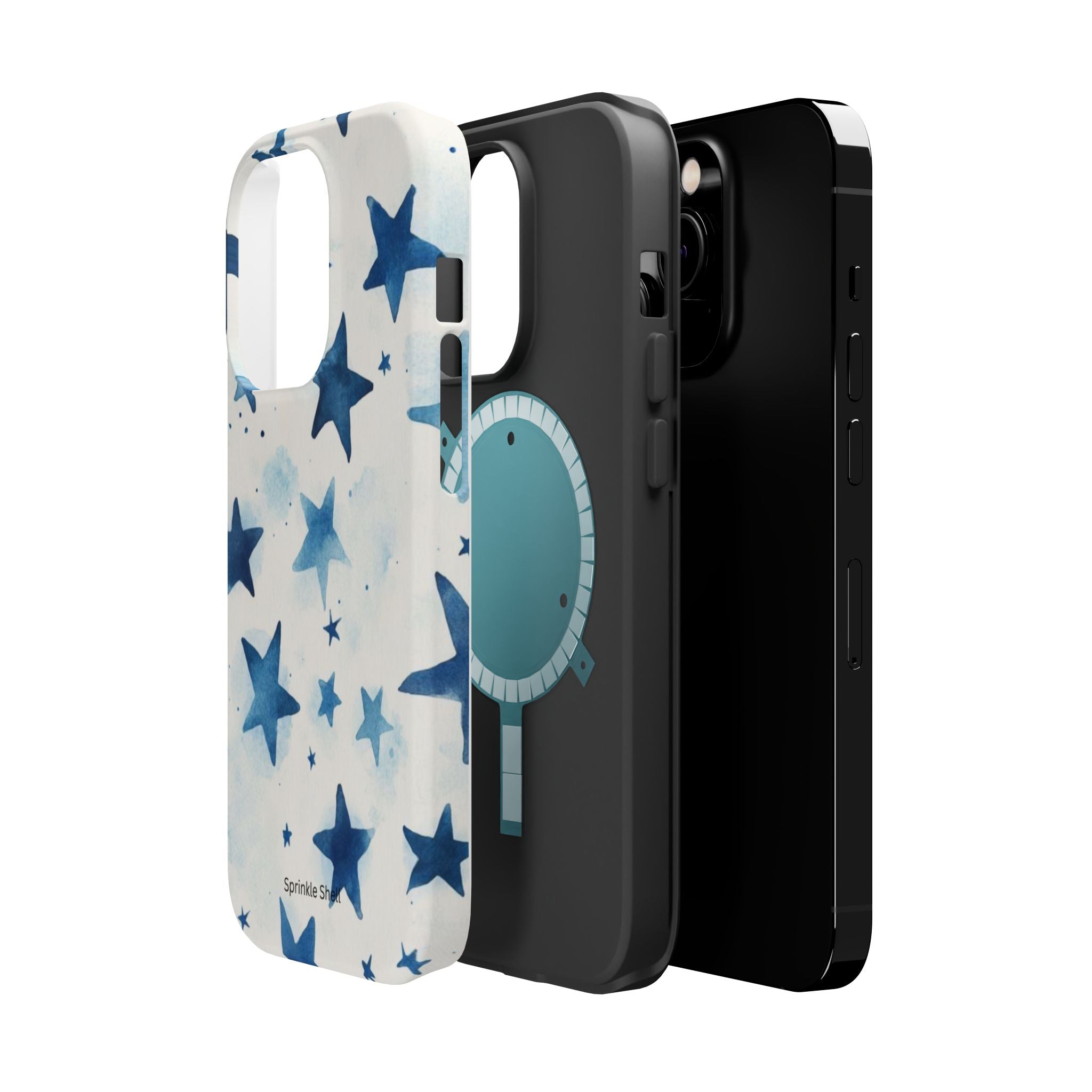 MagSafe Blue Stars iPhone Case