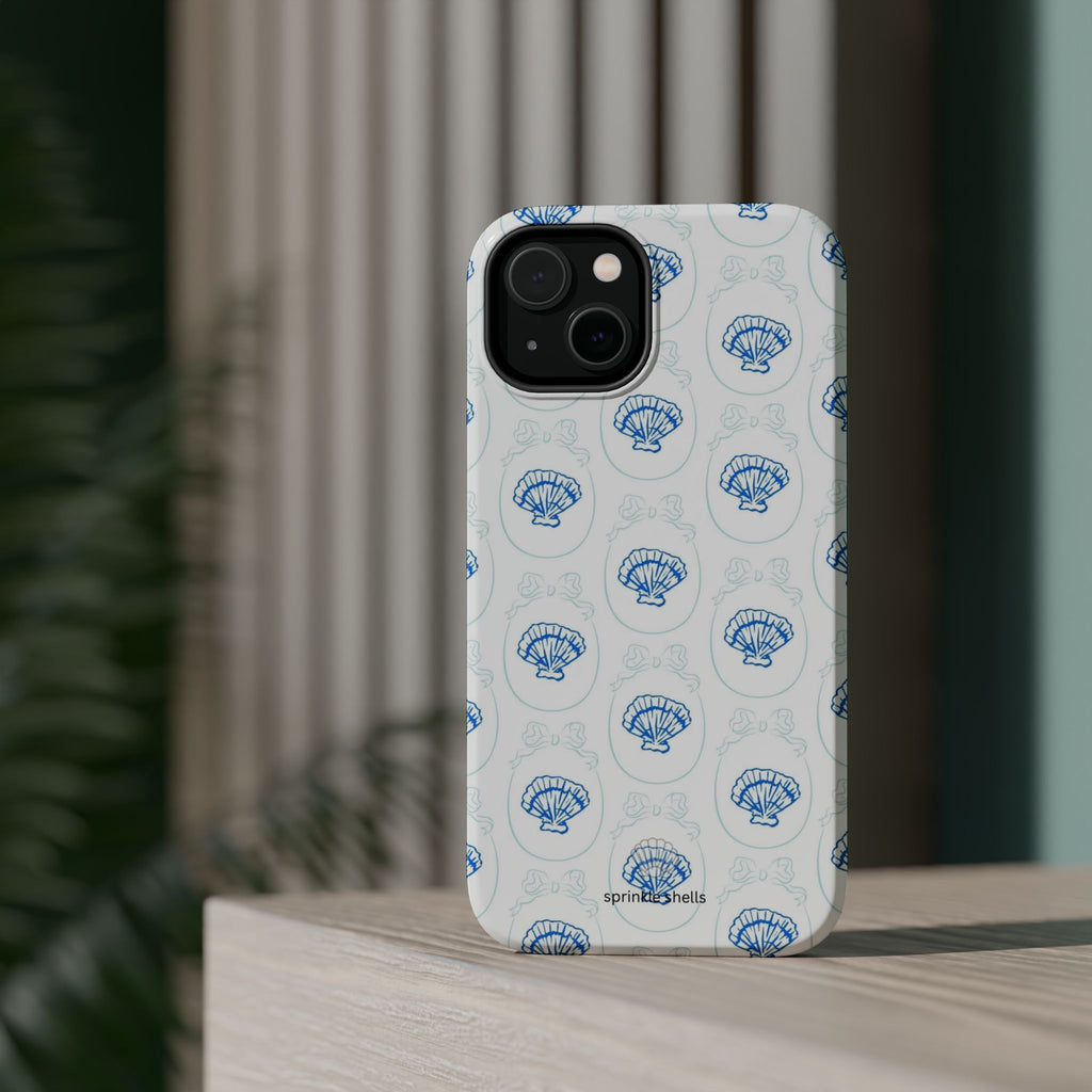 MagSafe Blue Shell iphone Case