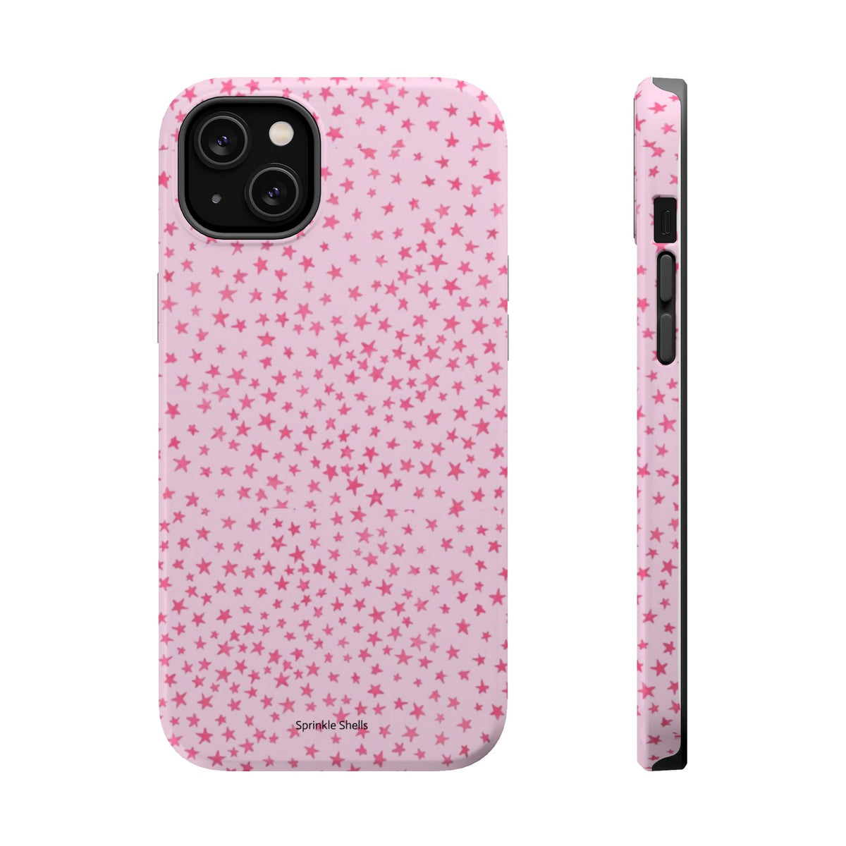 MagSafe mini pink stars case
