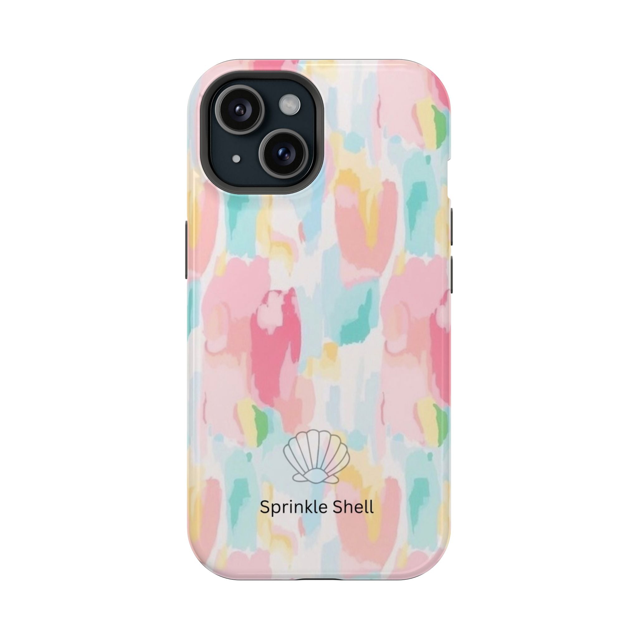 MagSafe cute colorful paint case