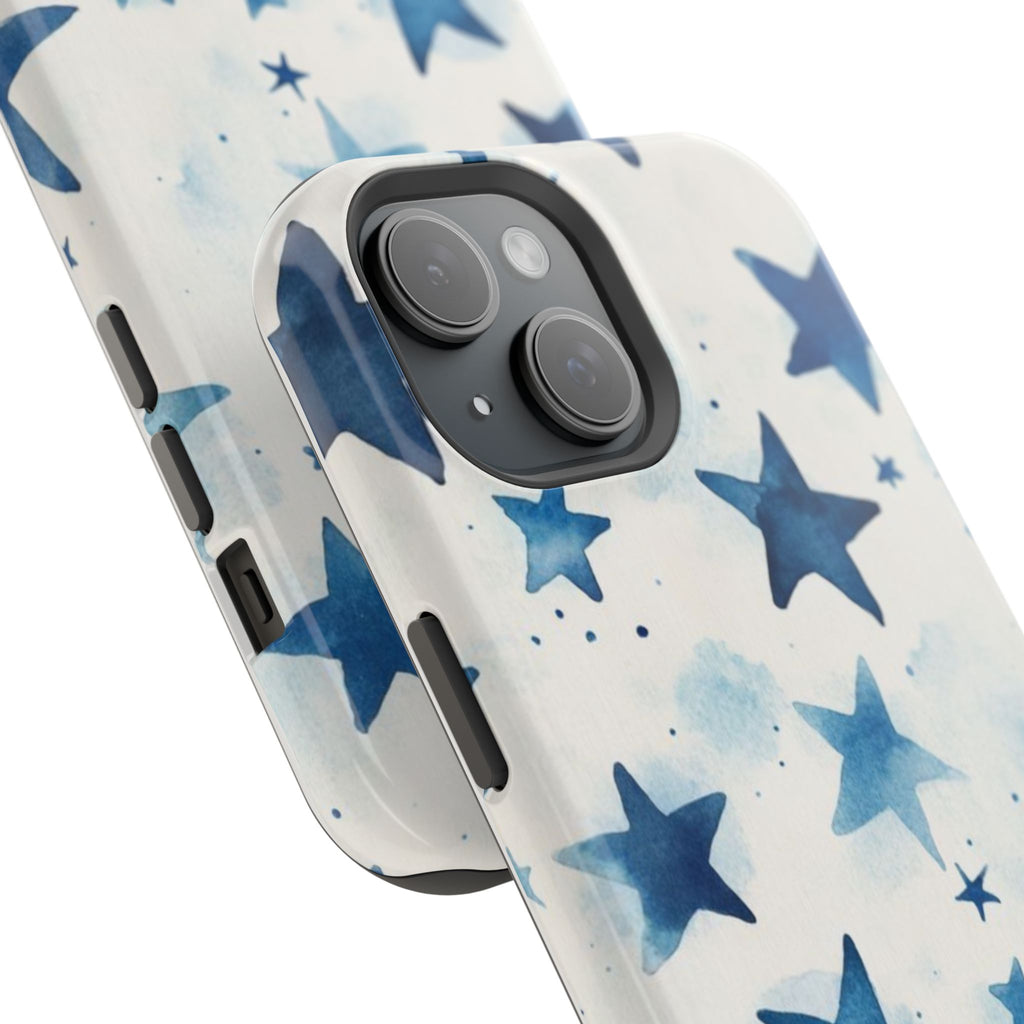 MagSafe Blue Stars iPhone Case