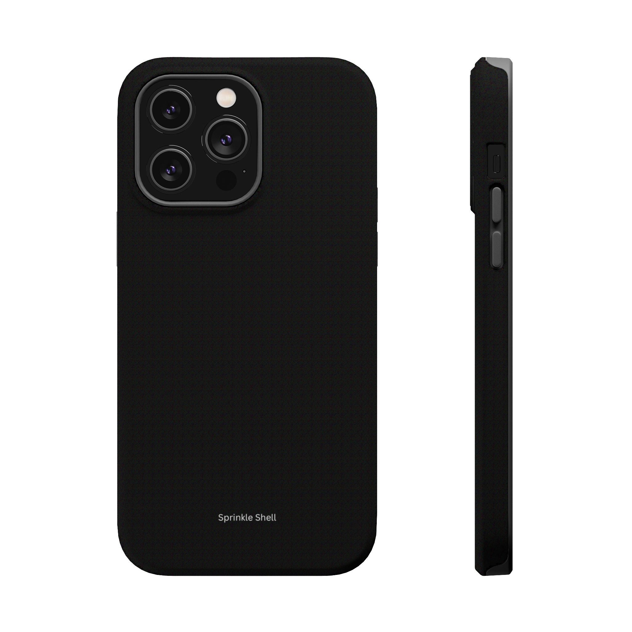 MagSafe Plain Black Iphone Case