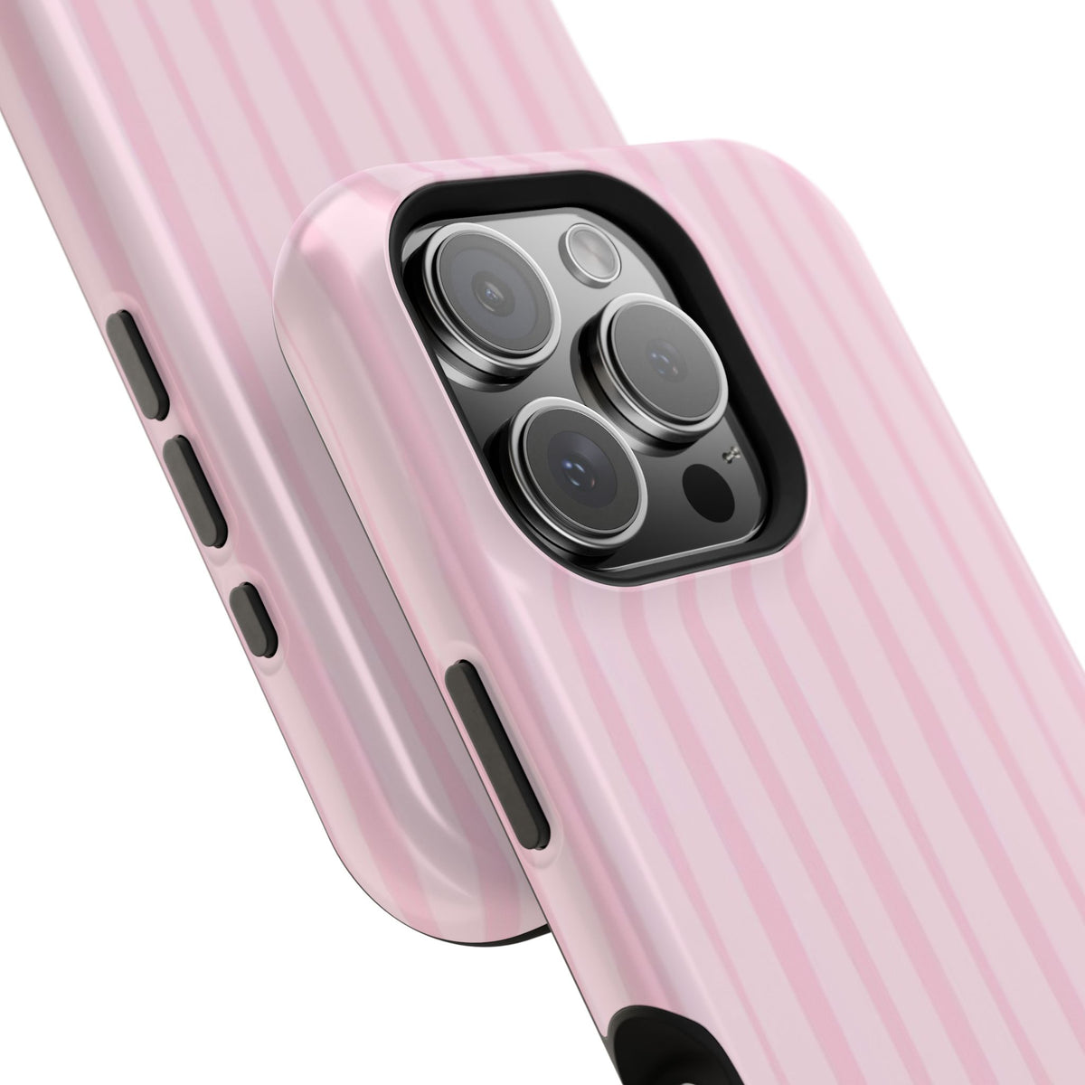 MagSafe pink uneven lines case