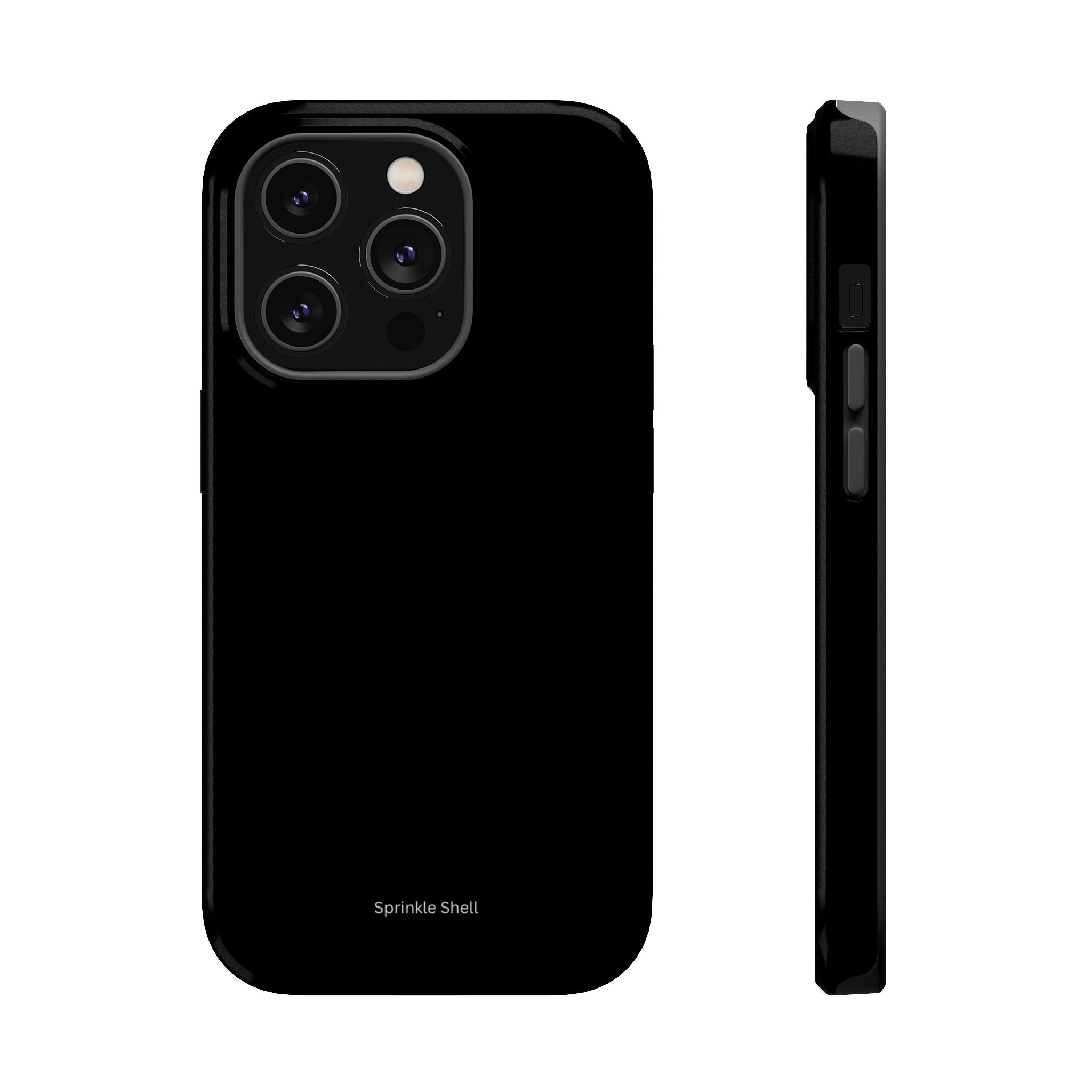 MagSafe Plain Black Iphone Case