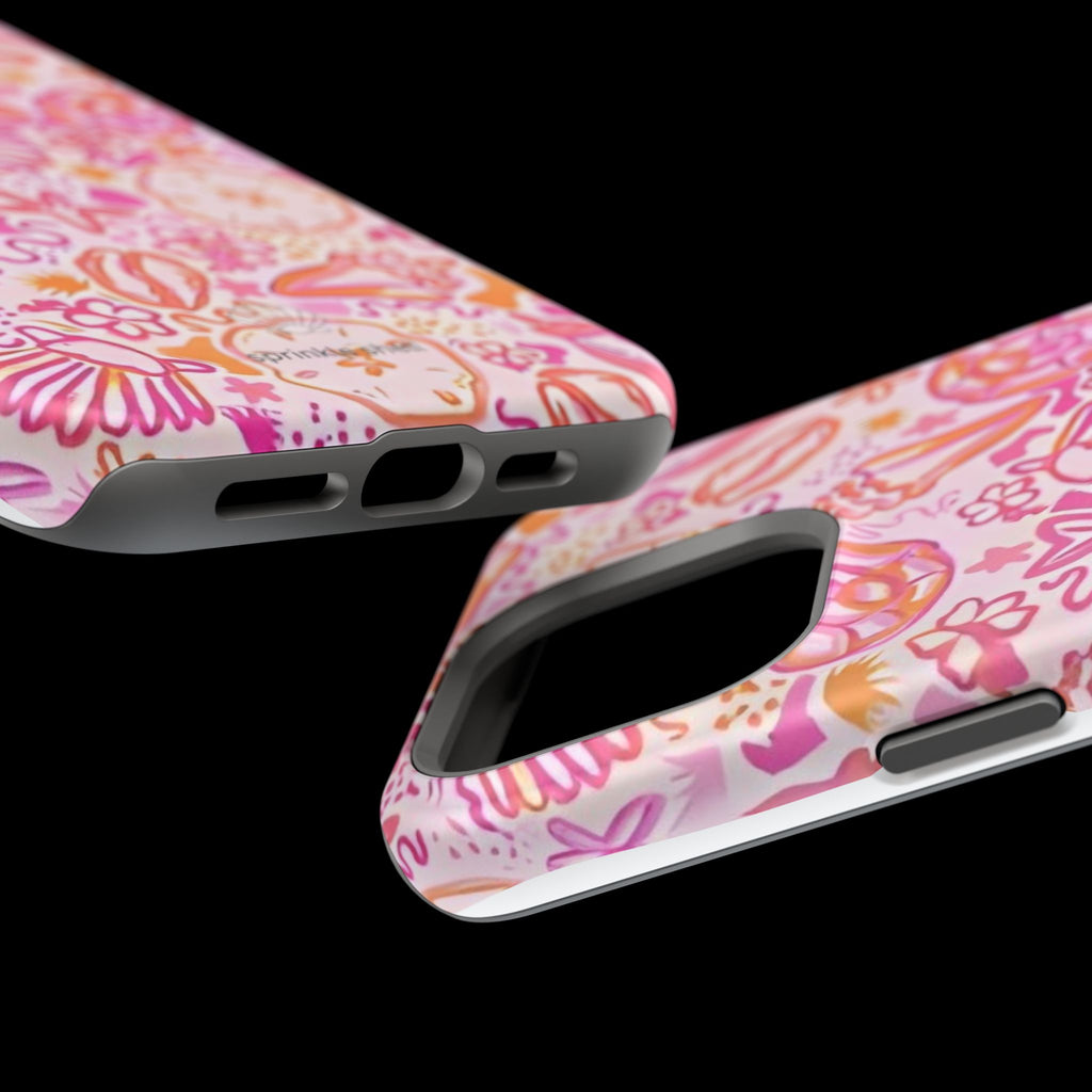 MagSafe Pink Clutter Iphone Case