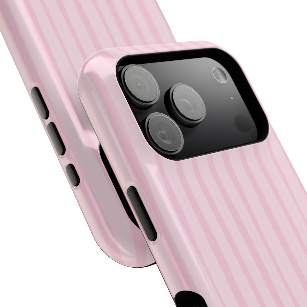 MagSafe pink uneven lines case