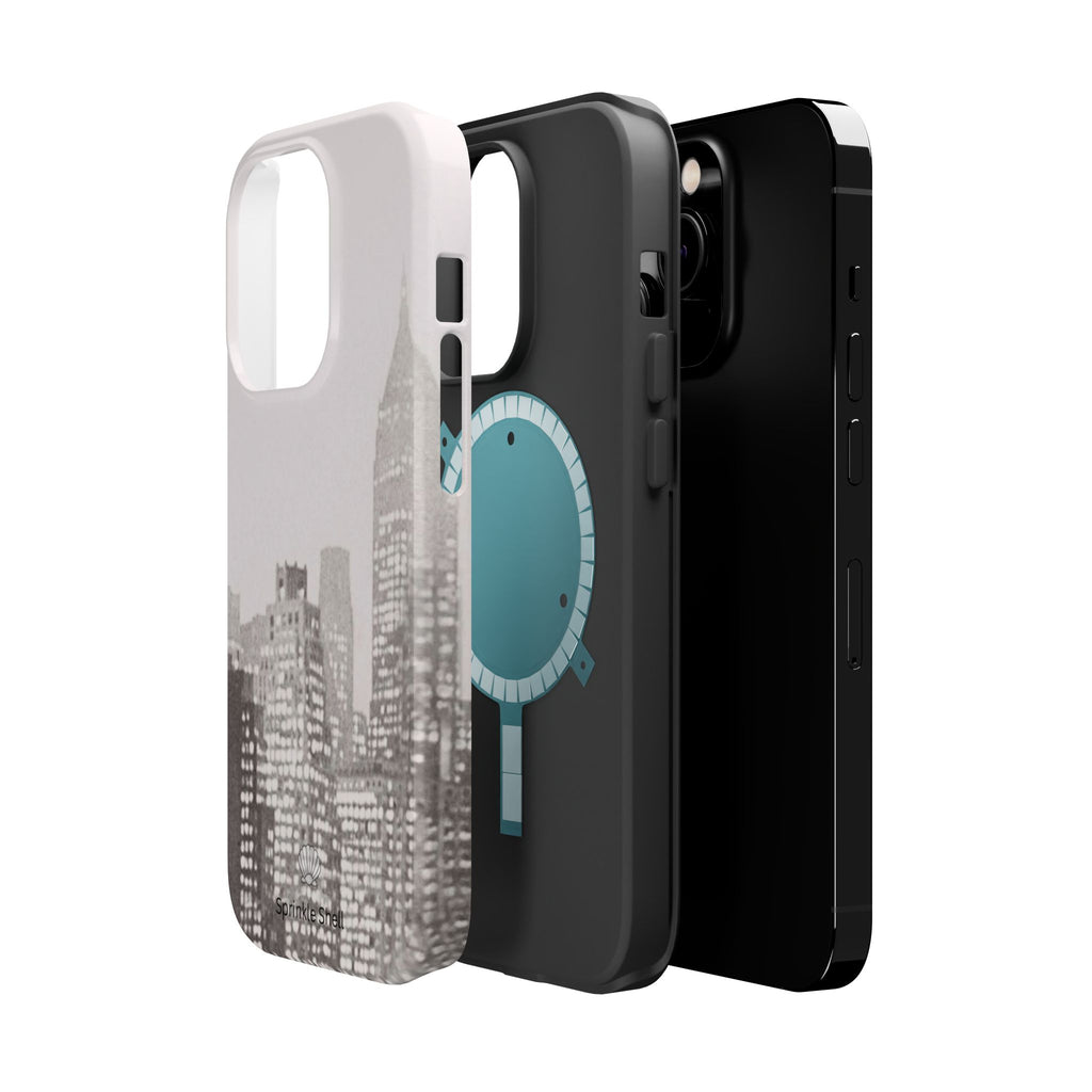 MagSafe city buildings case
