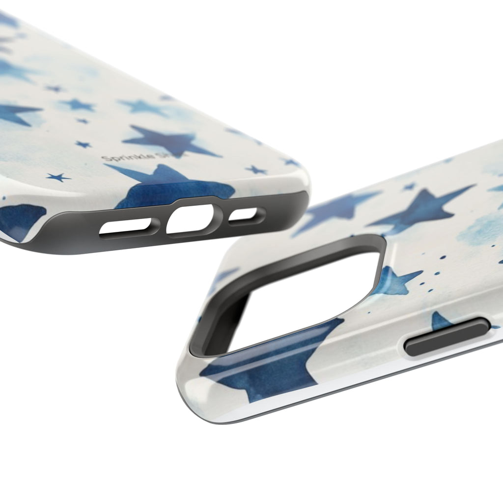 MagSafe Blue Stars iPhone Case