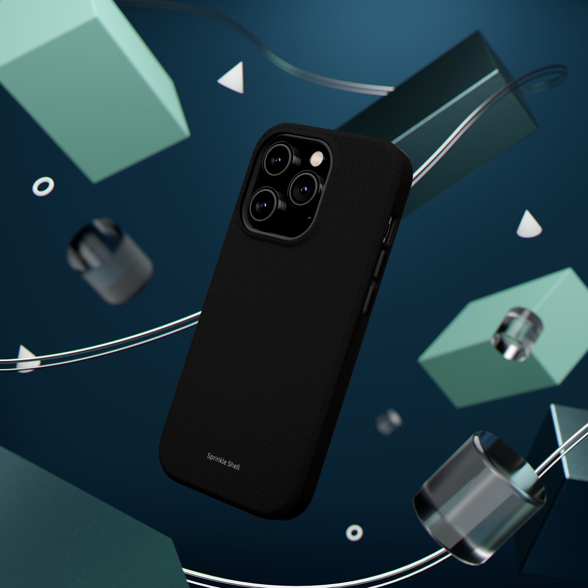 MagSafe Plain Black Iphone Case