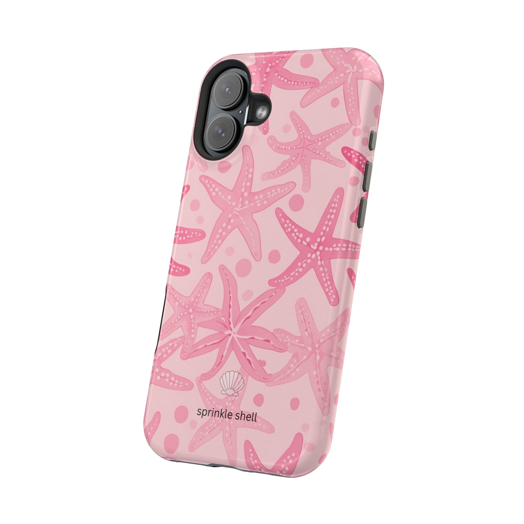 MagSafe Pink Starfish Iphone Case