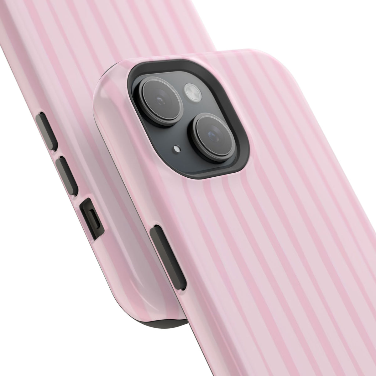 MagSafe pink uneven lines case