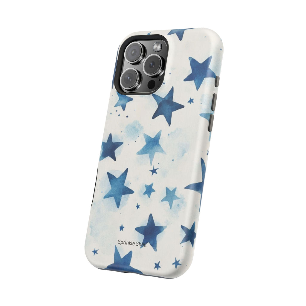 MagSafe Blue Stars iPhone Case