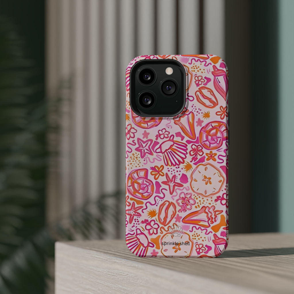 MagSafe Pink Clutter Iphone Case