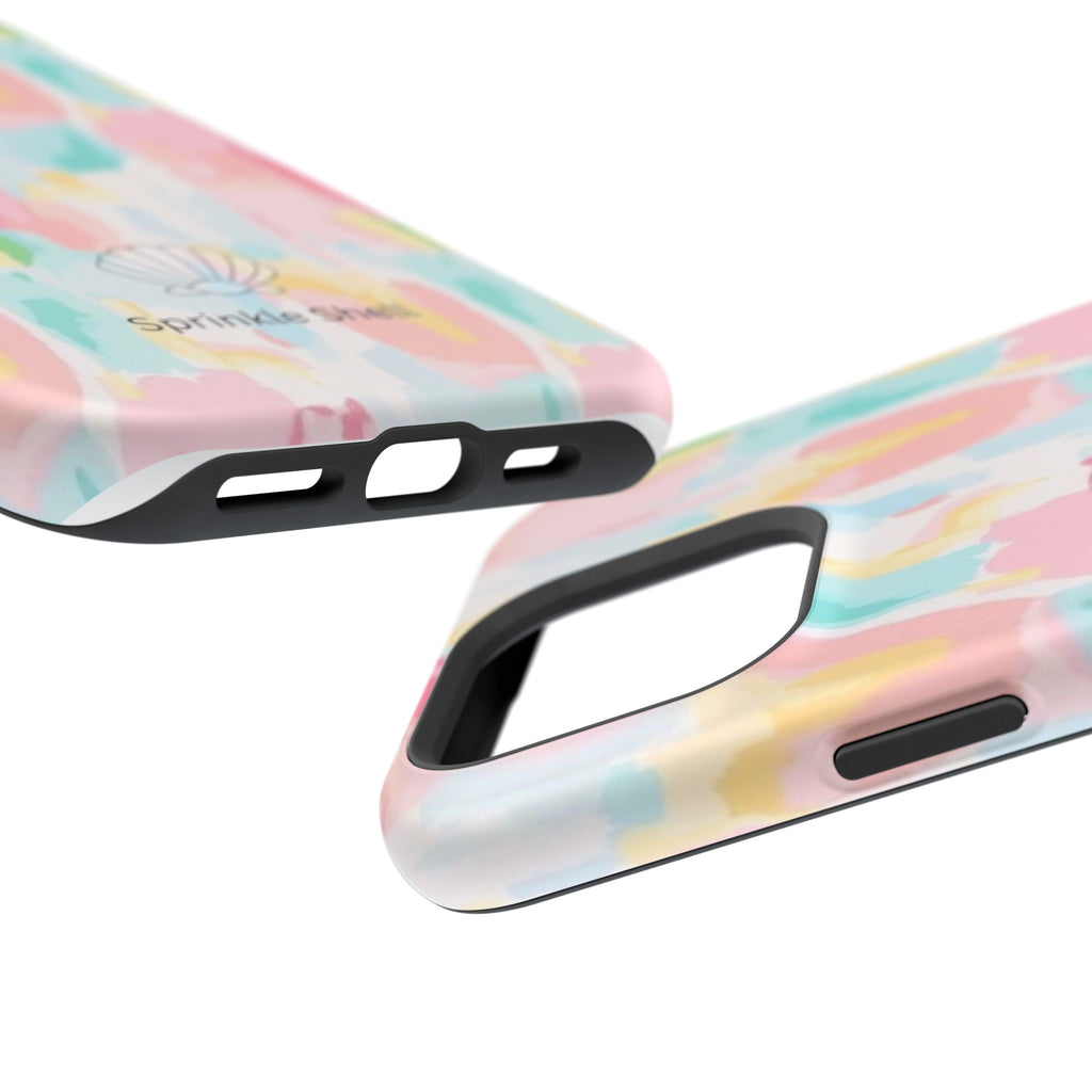 MagSafe cute colorful paint case