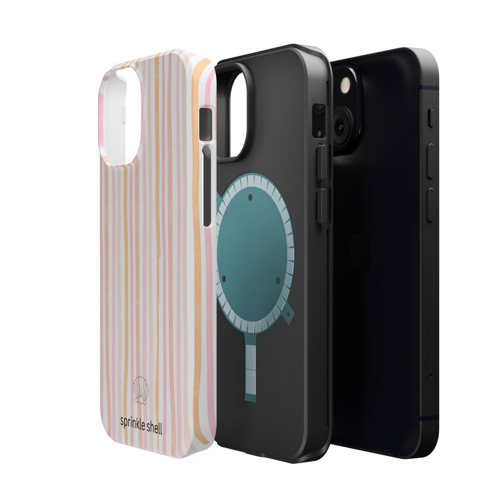 MagSafe Summer Stripes Iphone Case