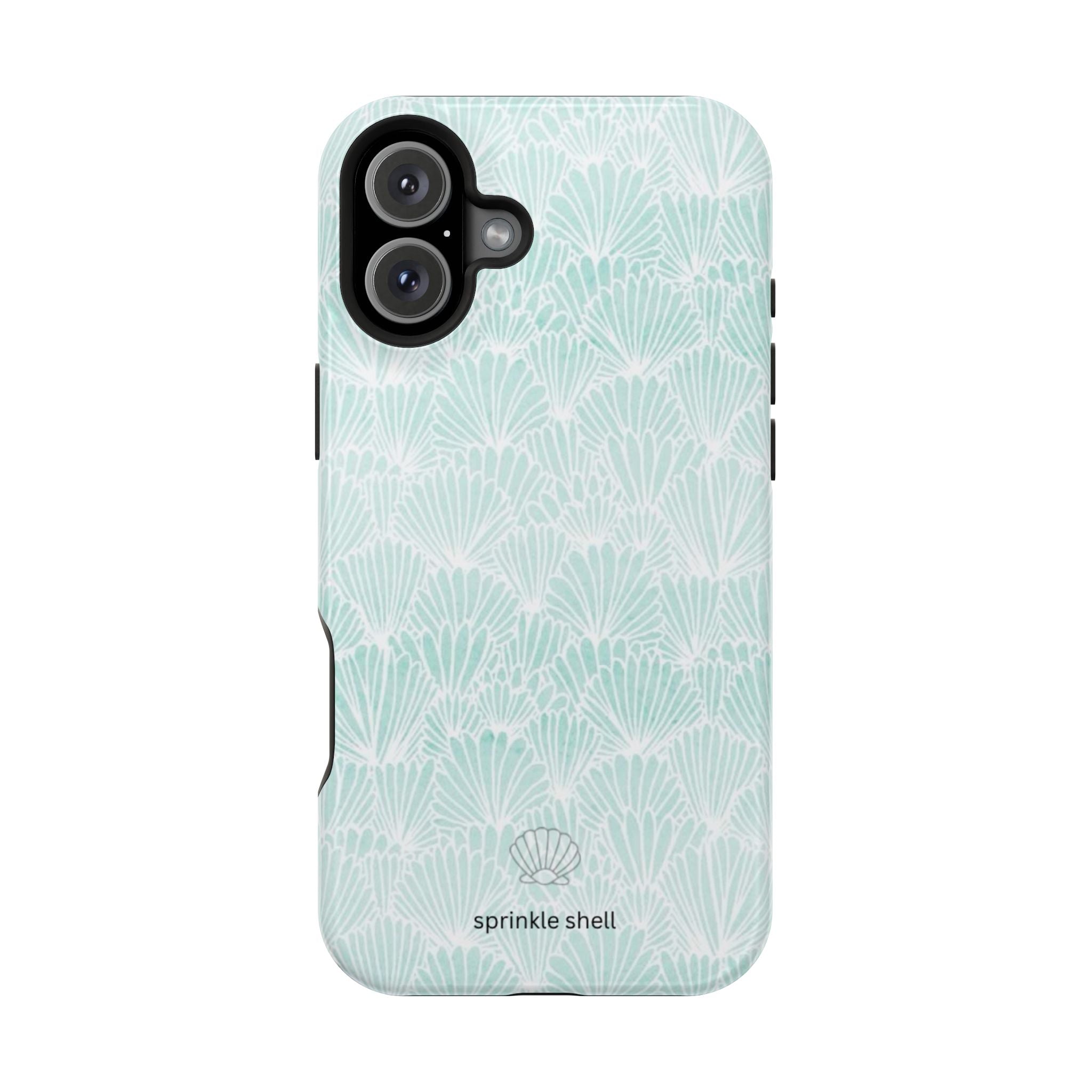 MagSafe Teal Shell Iphone case