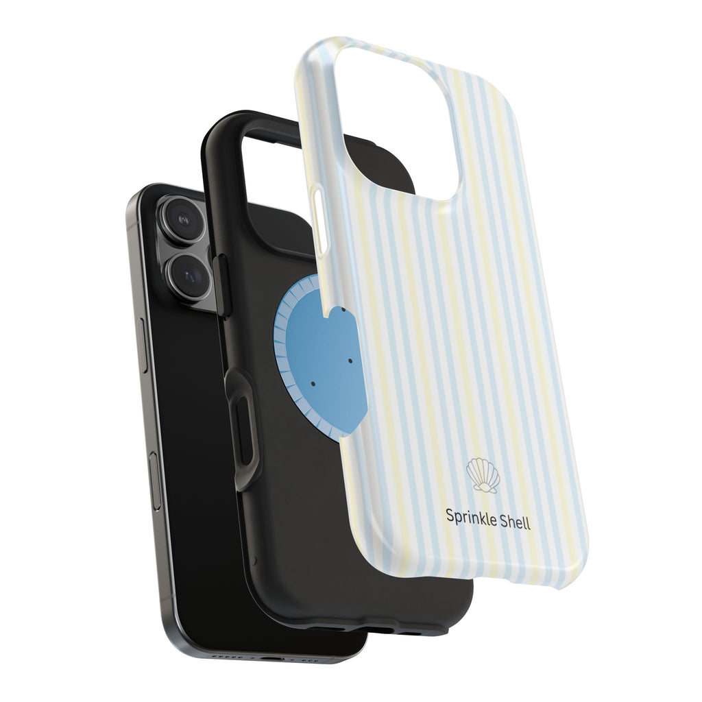 MagSafe Light Yellow And Blue Iphone Case