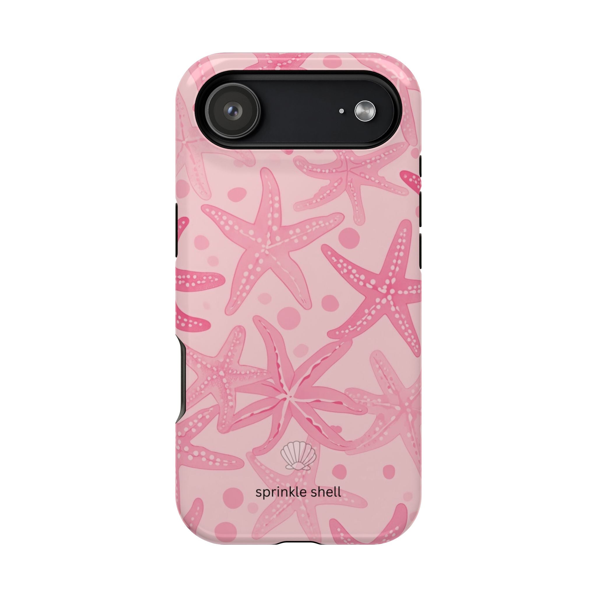 MagSafe Pink Starfish Iphone Case