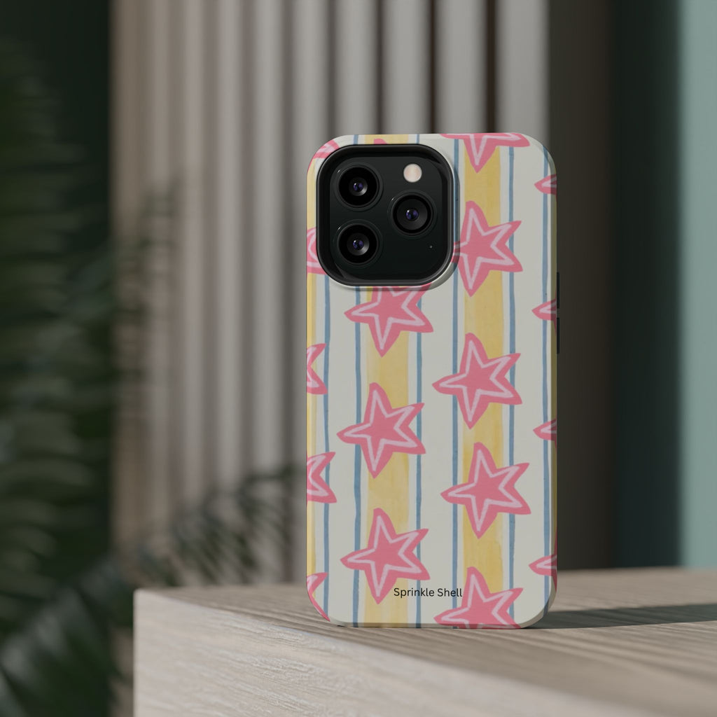 MagSafe Sunmer Stars Iphone Case