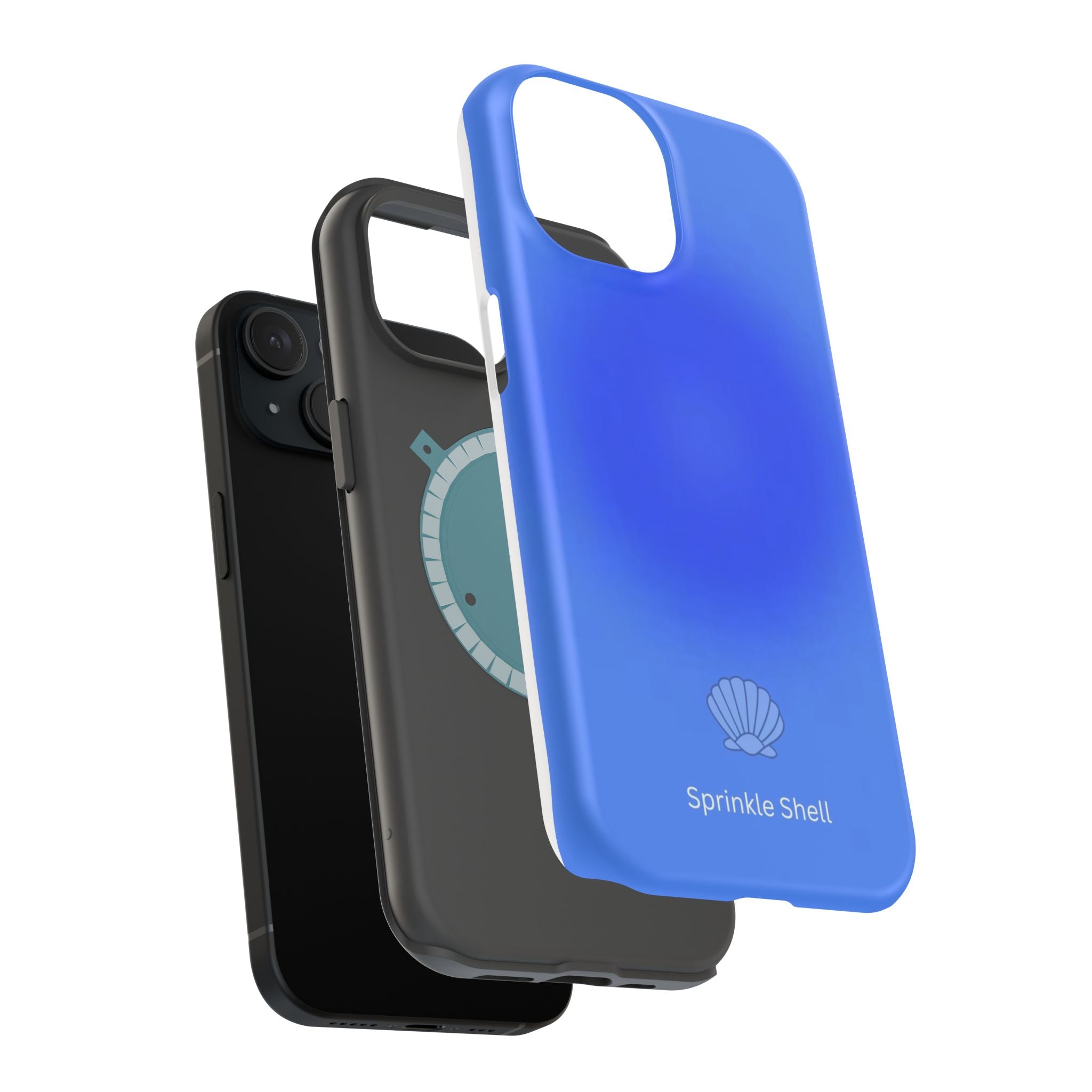 MagSafe blue aura case