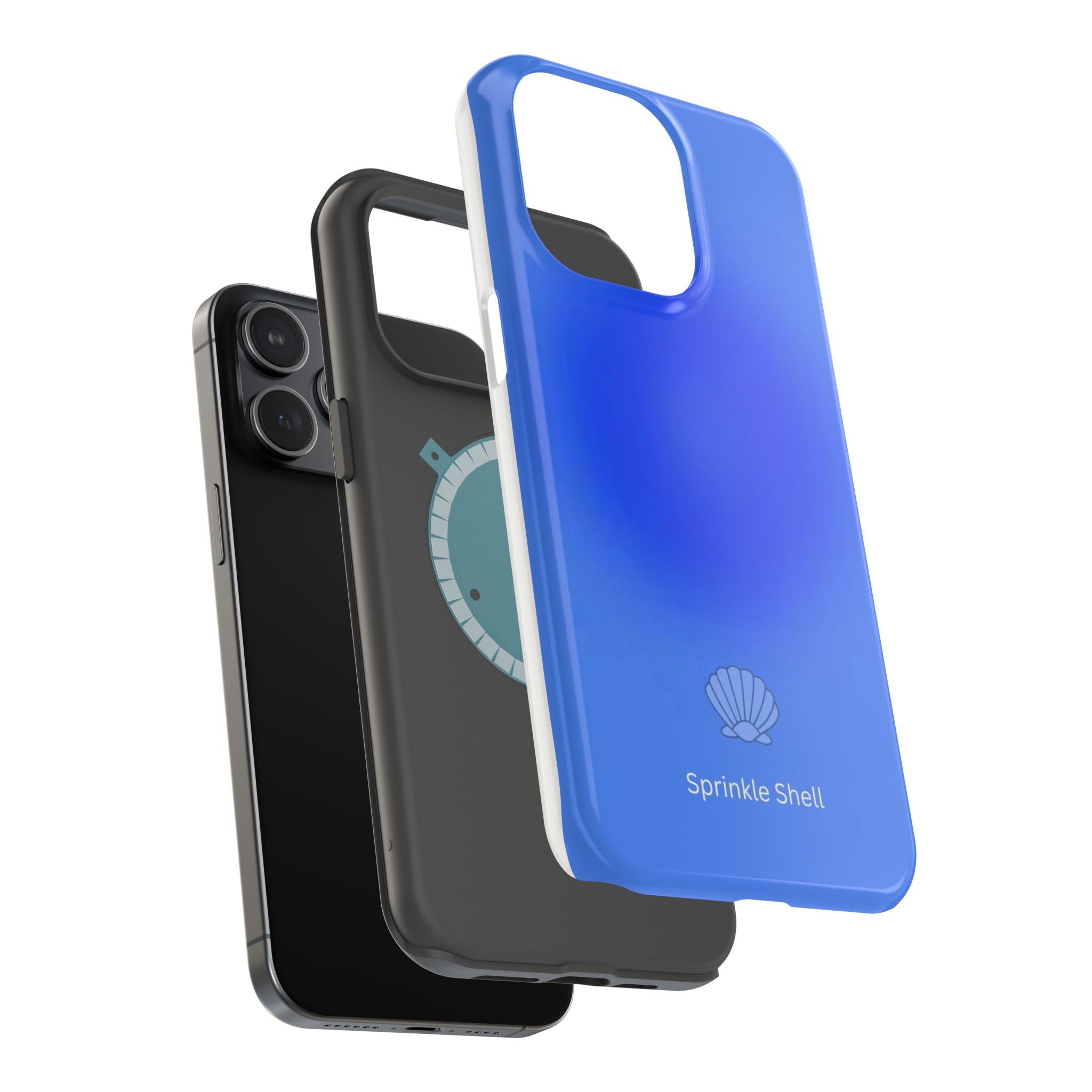 MagSafe blue aura case