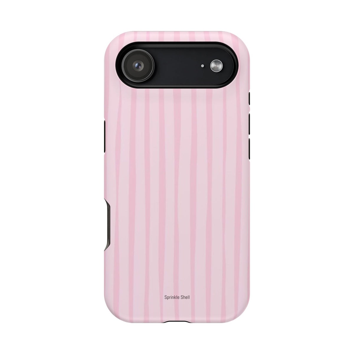 MagSafe pink uneven lines case