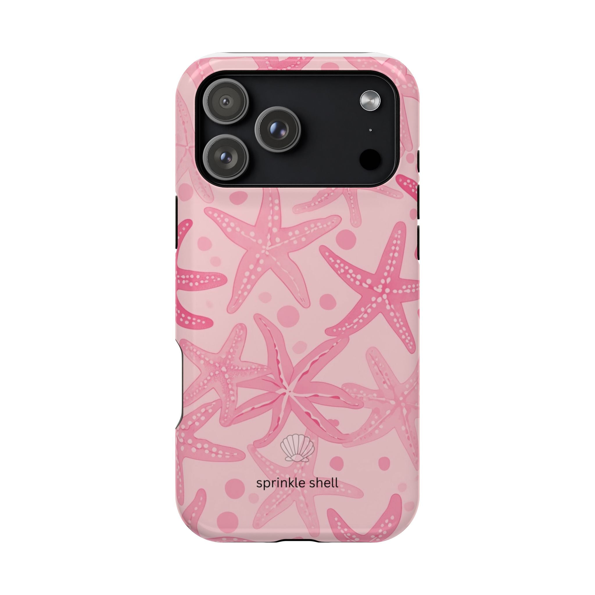 MagSafe Pink Starfish Iphone Case
