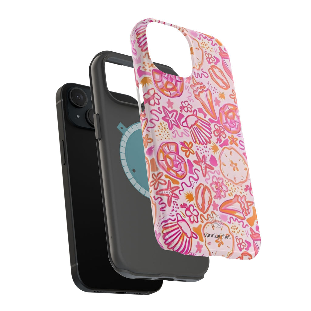 MagSafe Pink Clutter Iphone Case