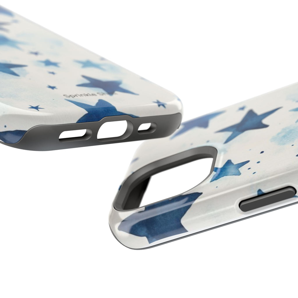 MagSafe Blue Stars iPhone Case
