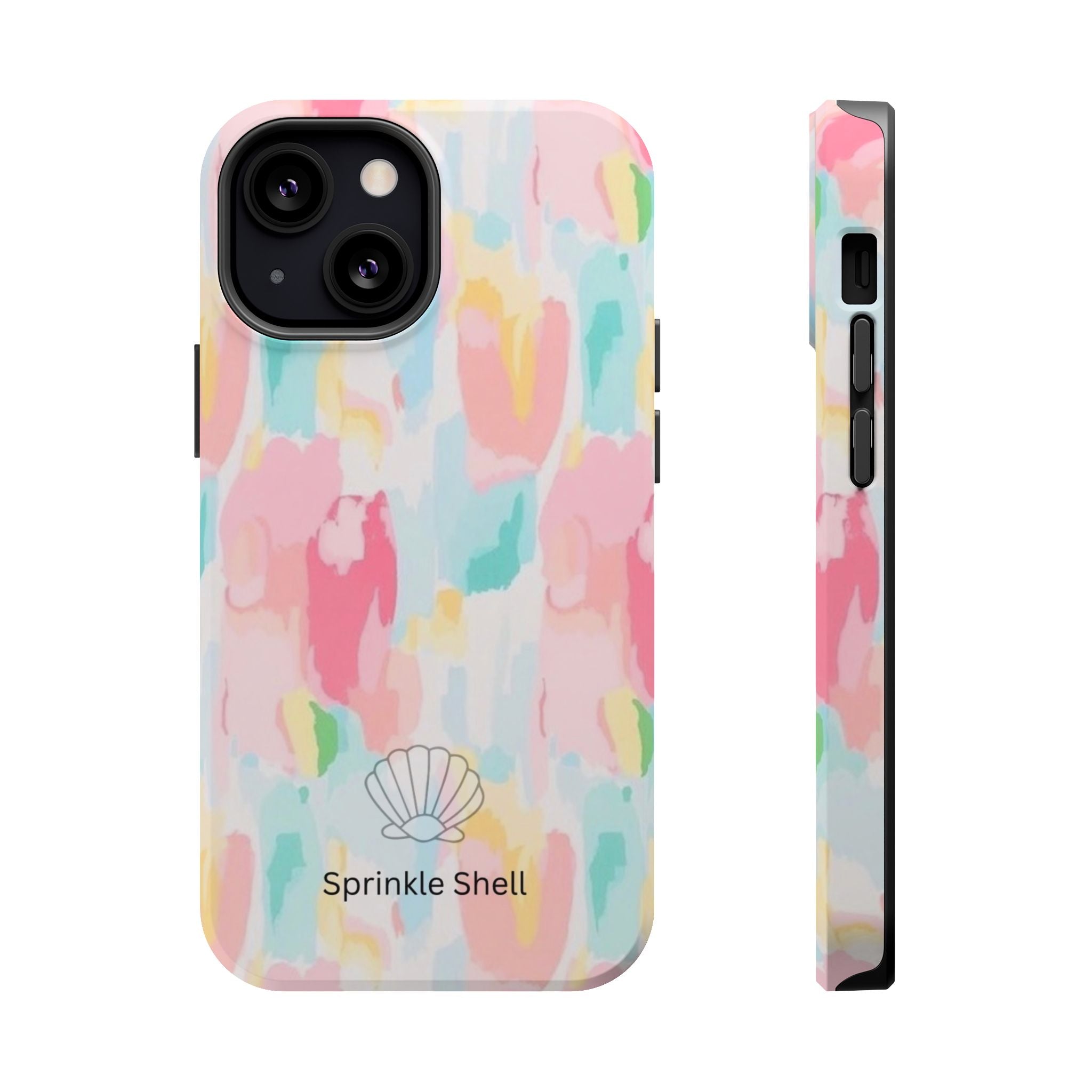 MagSafe cute colorful paint case